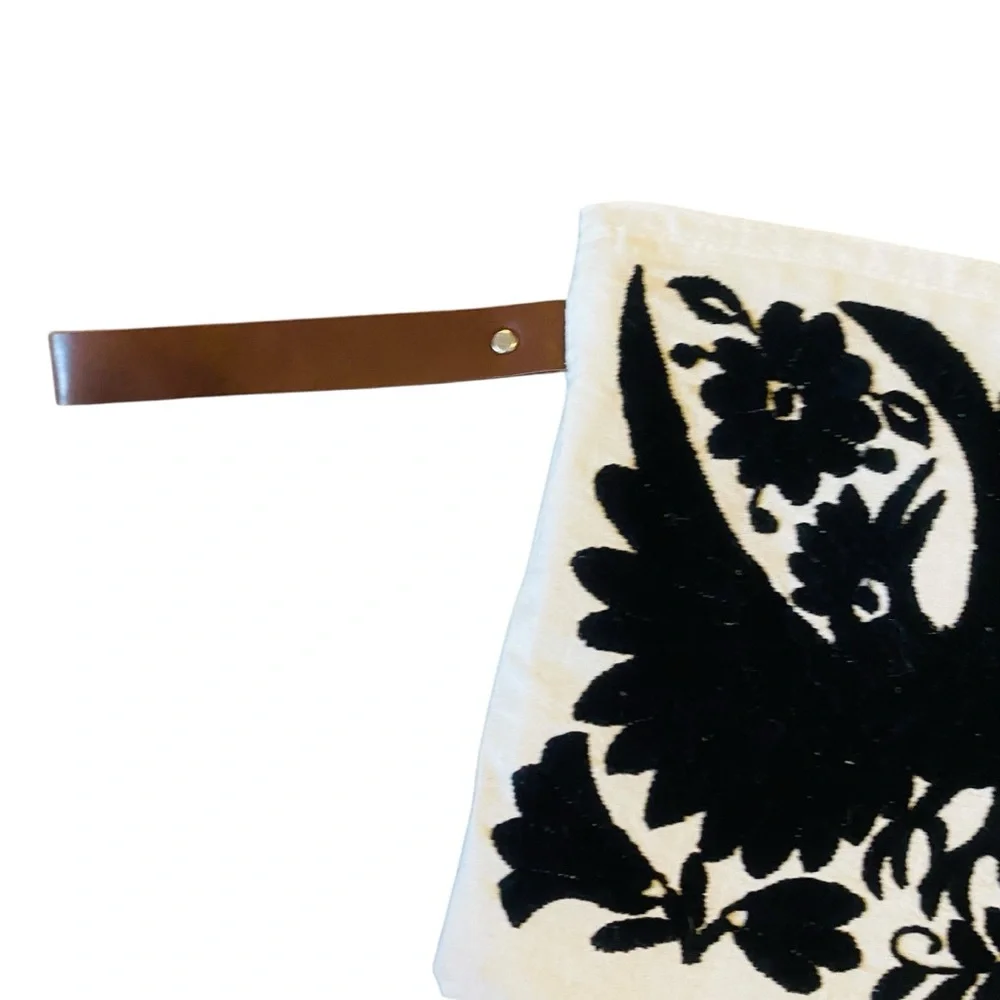 OTOMI Hand Embroidered Made In Mexico Clutch Bag Wristlet - Picture 3 of 8